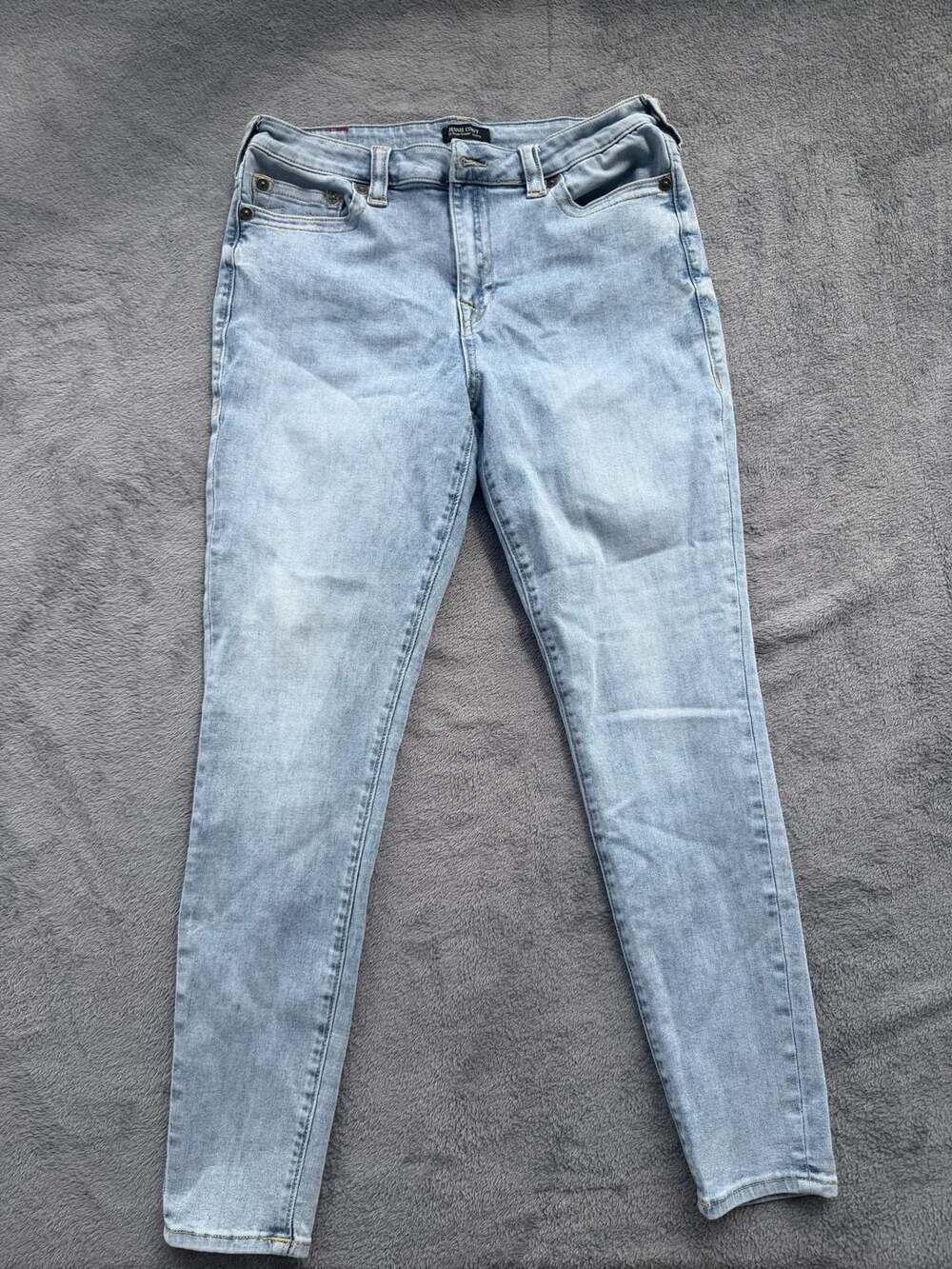 True Religion Jennie Curvy Mid Rise Super Skinny Jeans Size 33